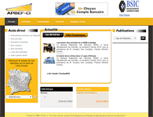 Tablet Screenshot of apbef-ci.org